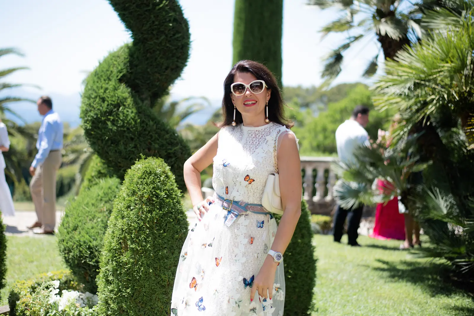 Candid moment in event photography at a renowned conference