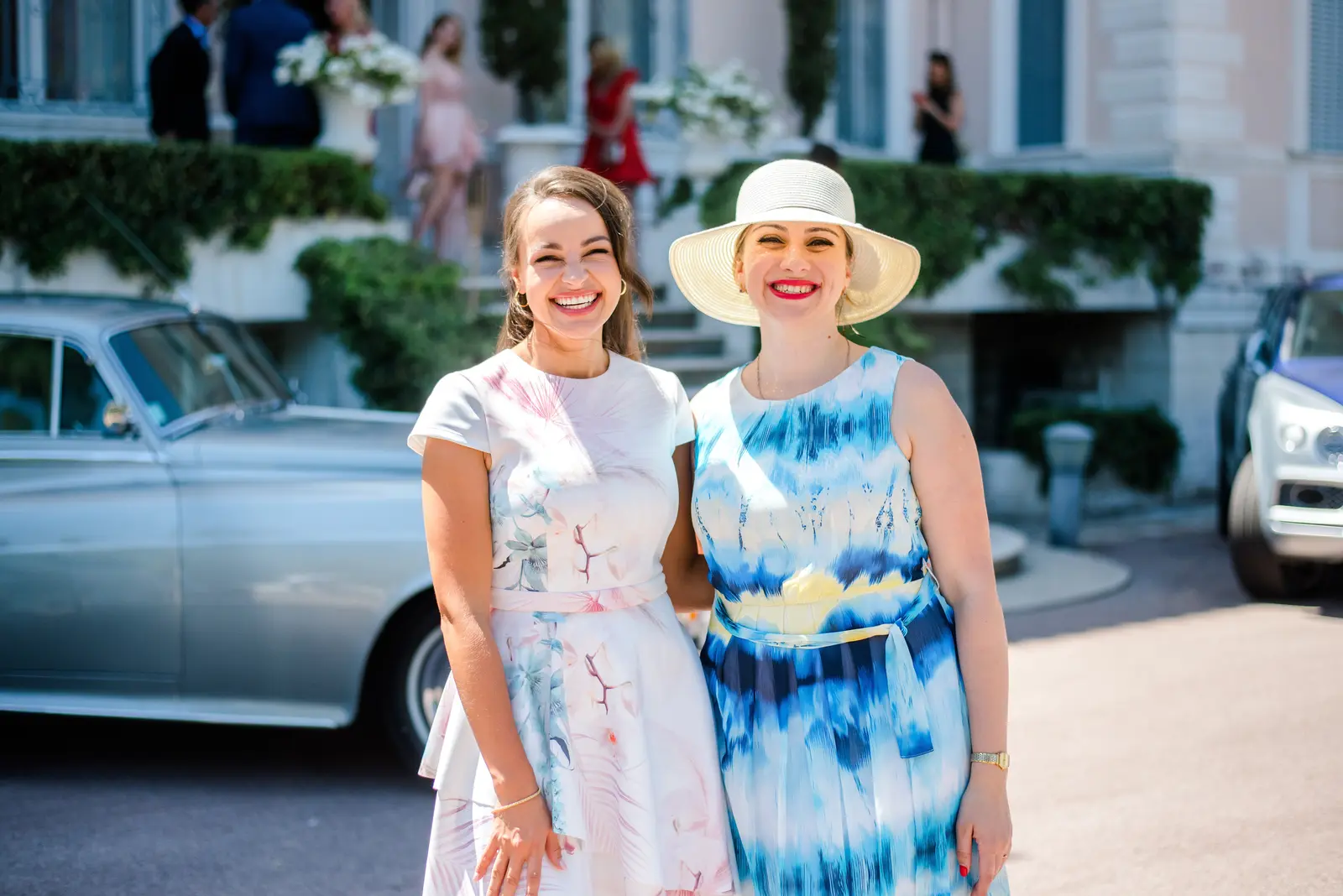 Glamorous moment in event photography at a distinguished event