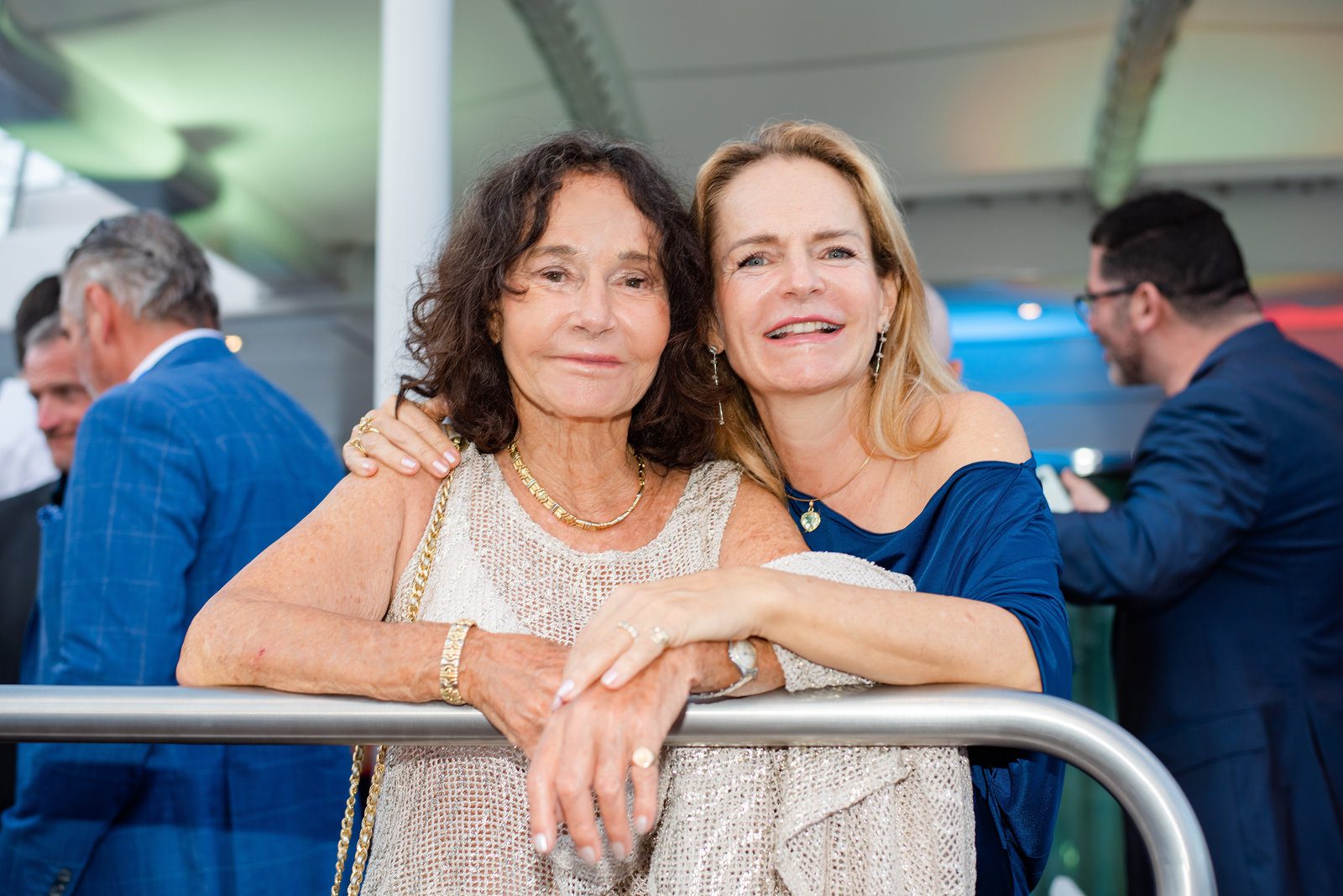 Unique view in event photography at an elegant forum gathering