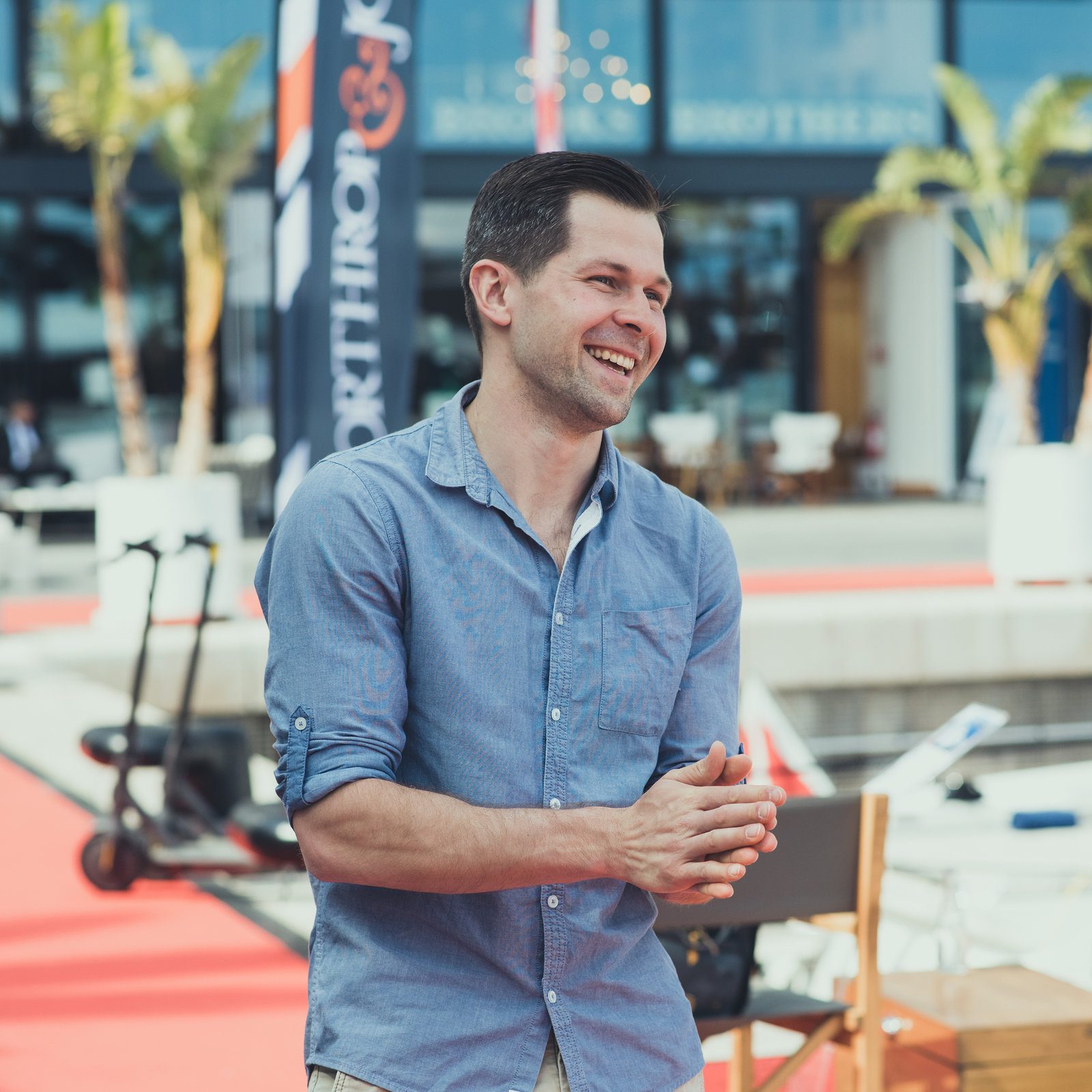 Inspiring spirit in event photography at a vibrant yacht gathering