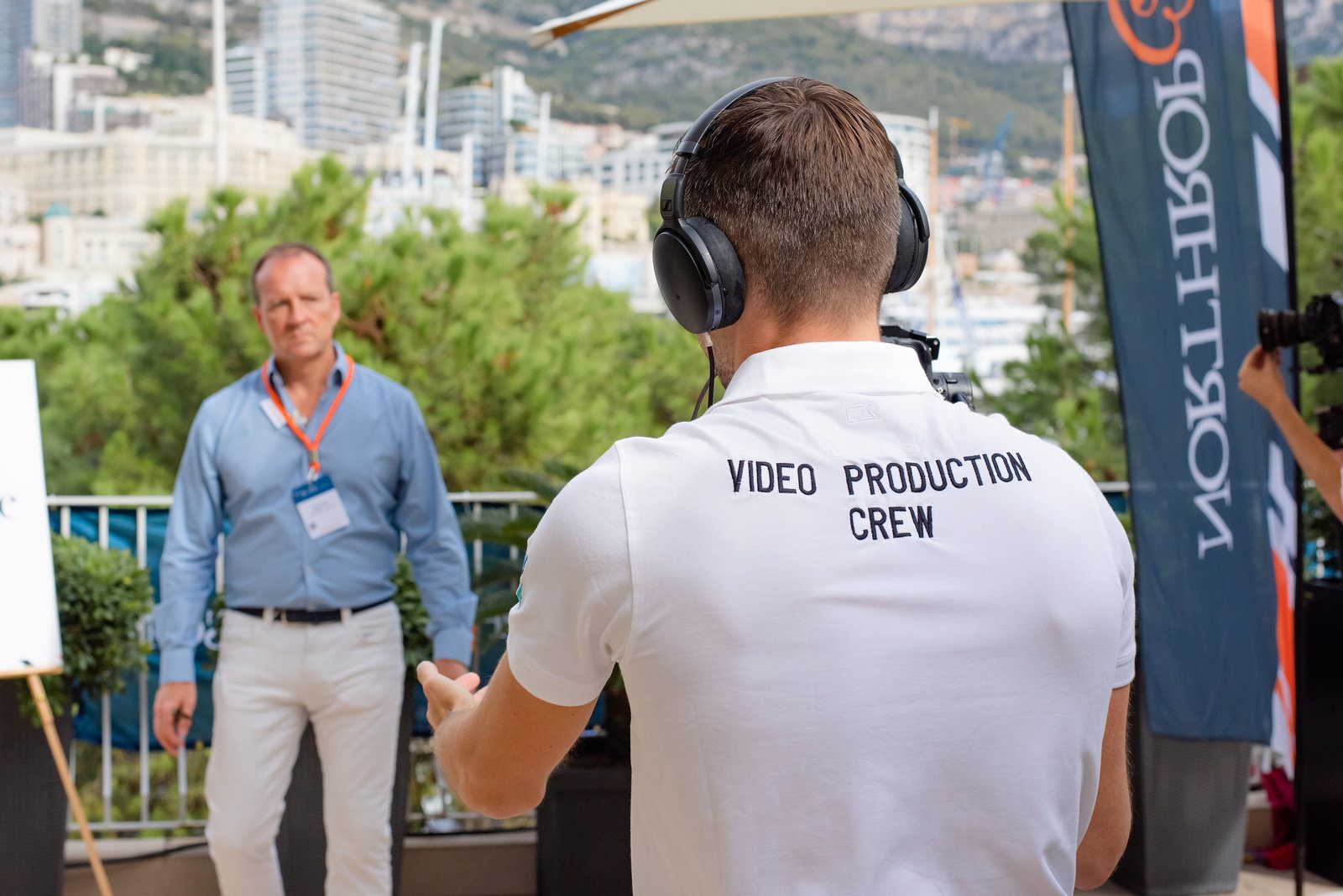 Dynamic capture in event photography at a stylish French event