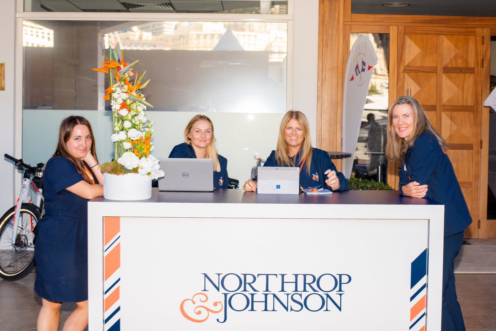 Unique view in event photography at a glamorous yacht gathering