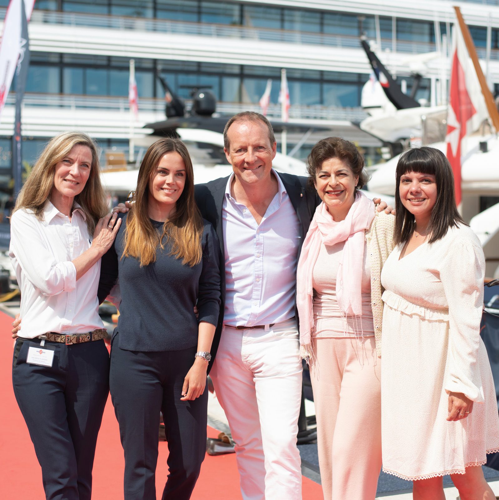 Unique angle in event photography at a dynamic yacht gathering