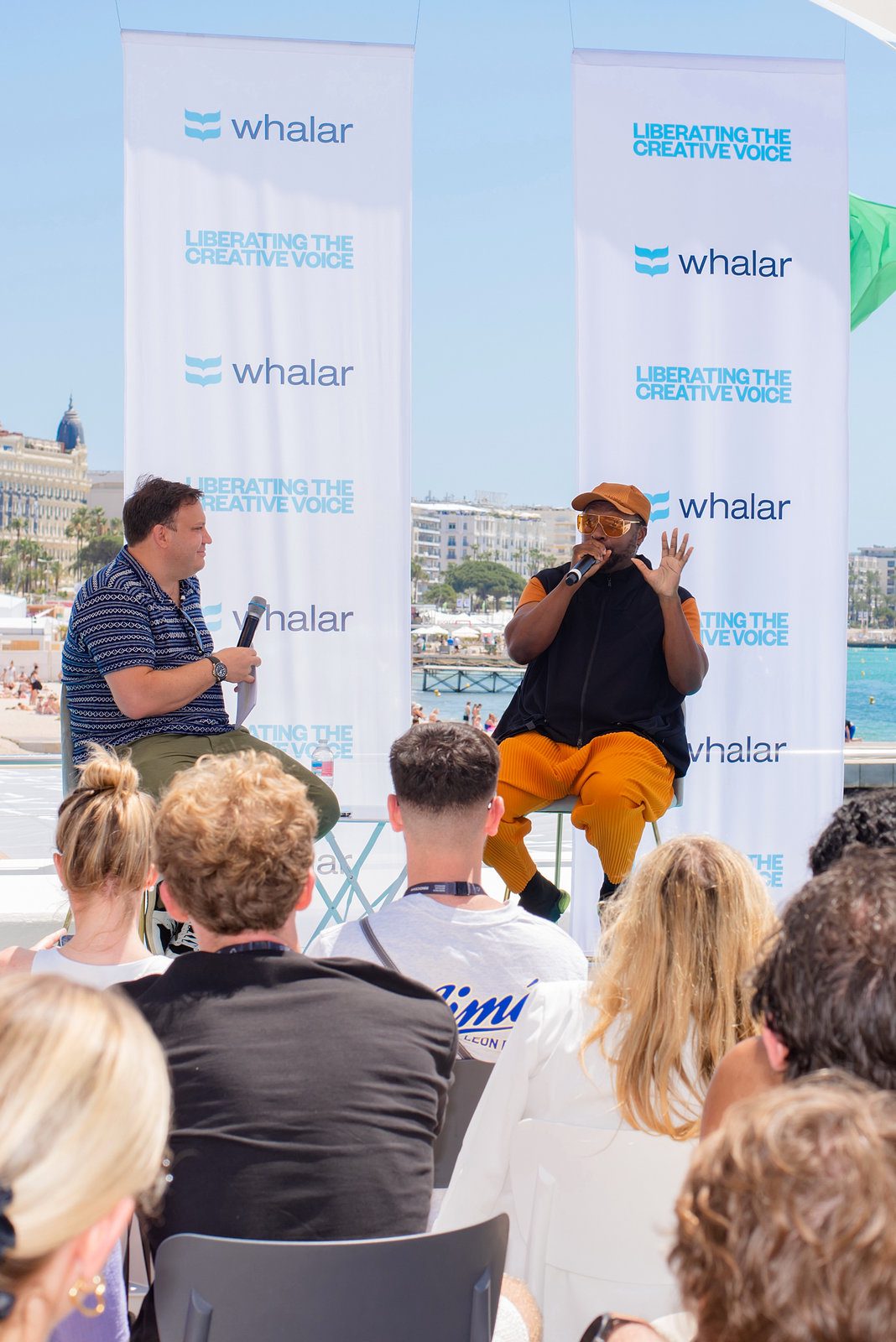 Stunning moment in event photography at a prestigious French Riviera show