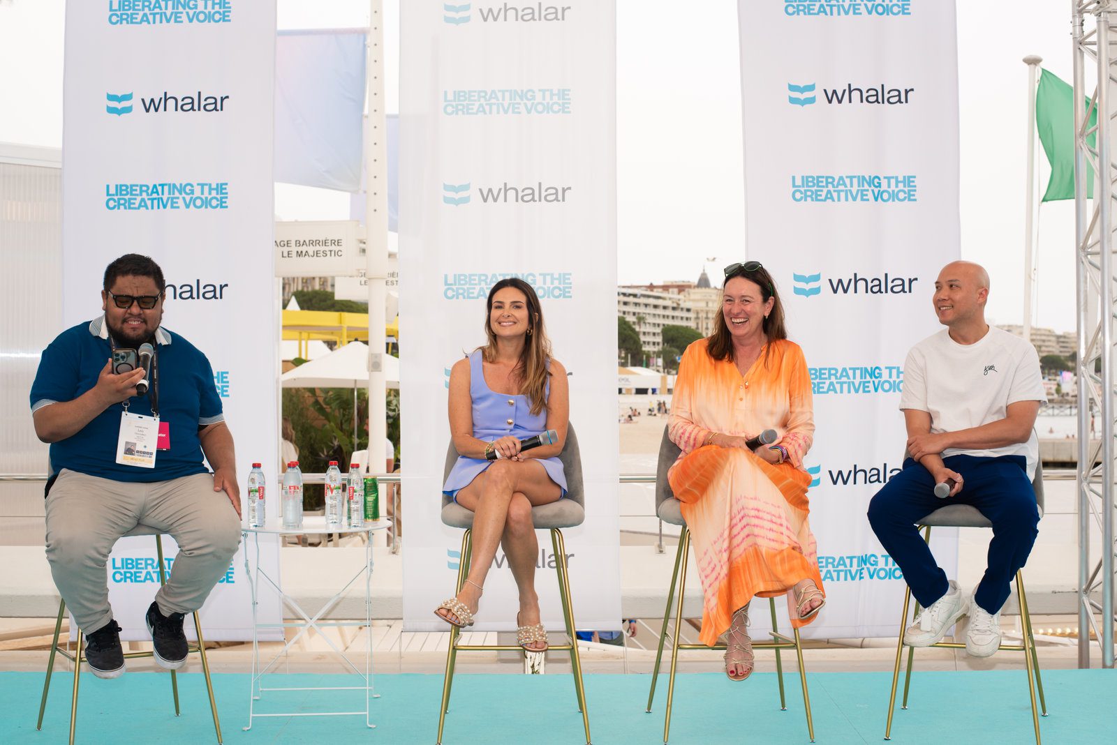 Bold shot in event photography at a stylish French Riviera event