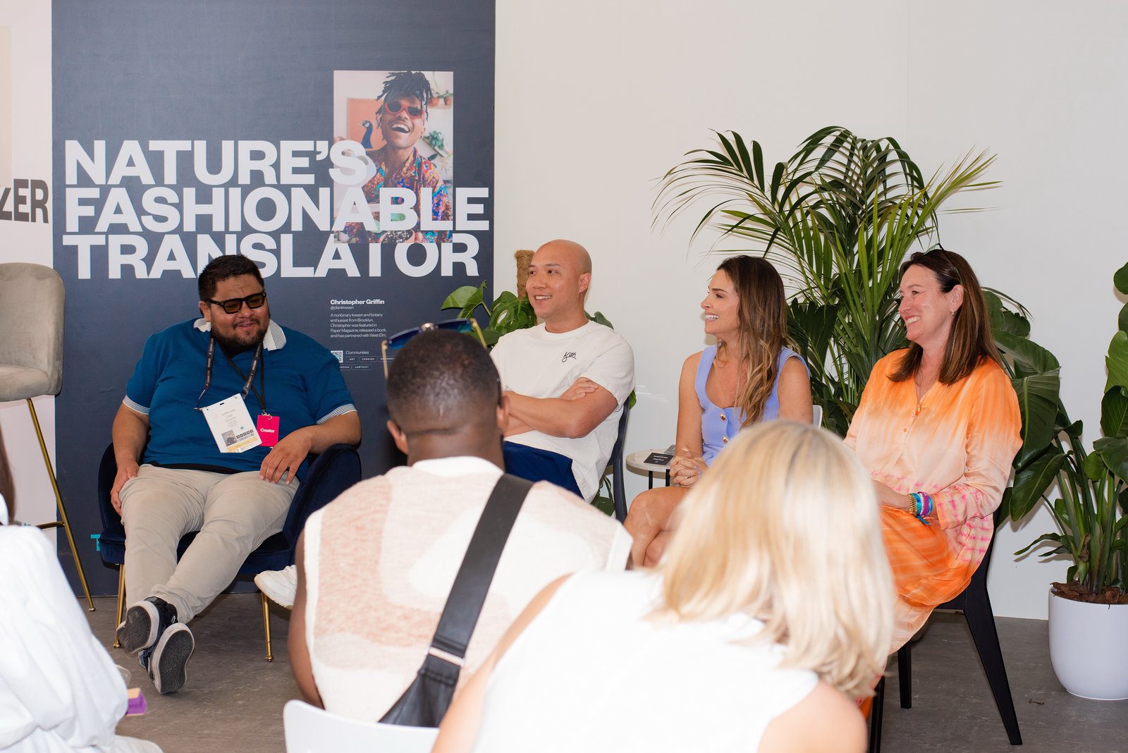 Subtle shade in event photography at a glamorous coastal event