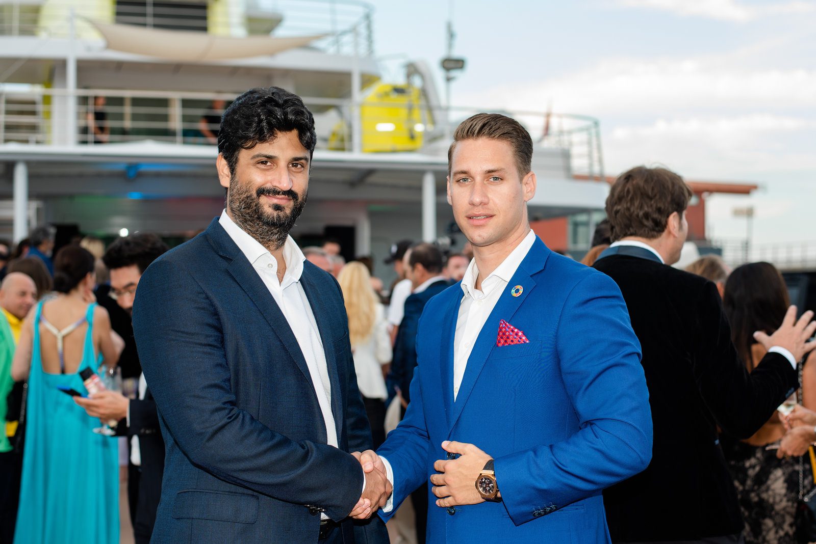 Lively vibe in event photography at a prestigious conference