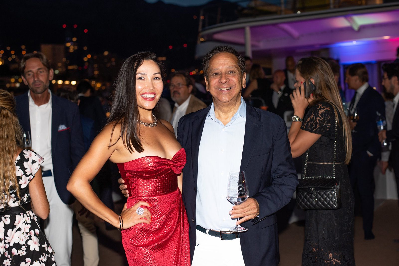 Rich hue in event photography at a prestigious French forum