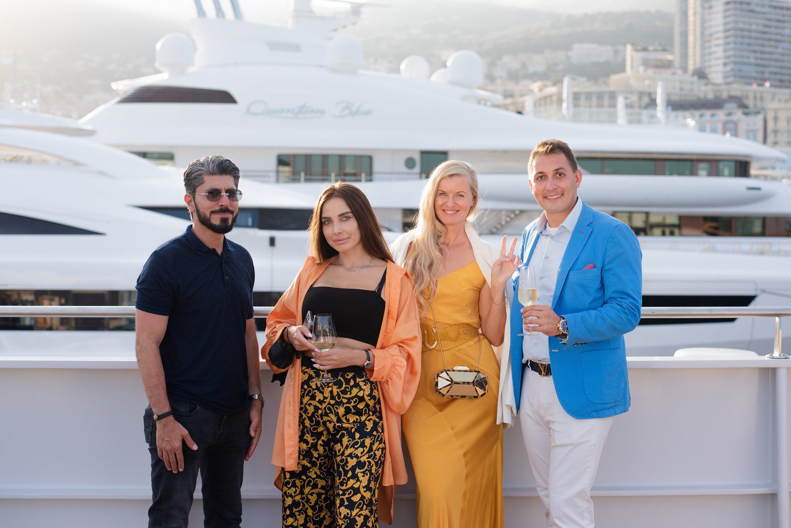 Dynamic capture in event photography at a stylish French event