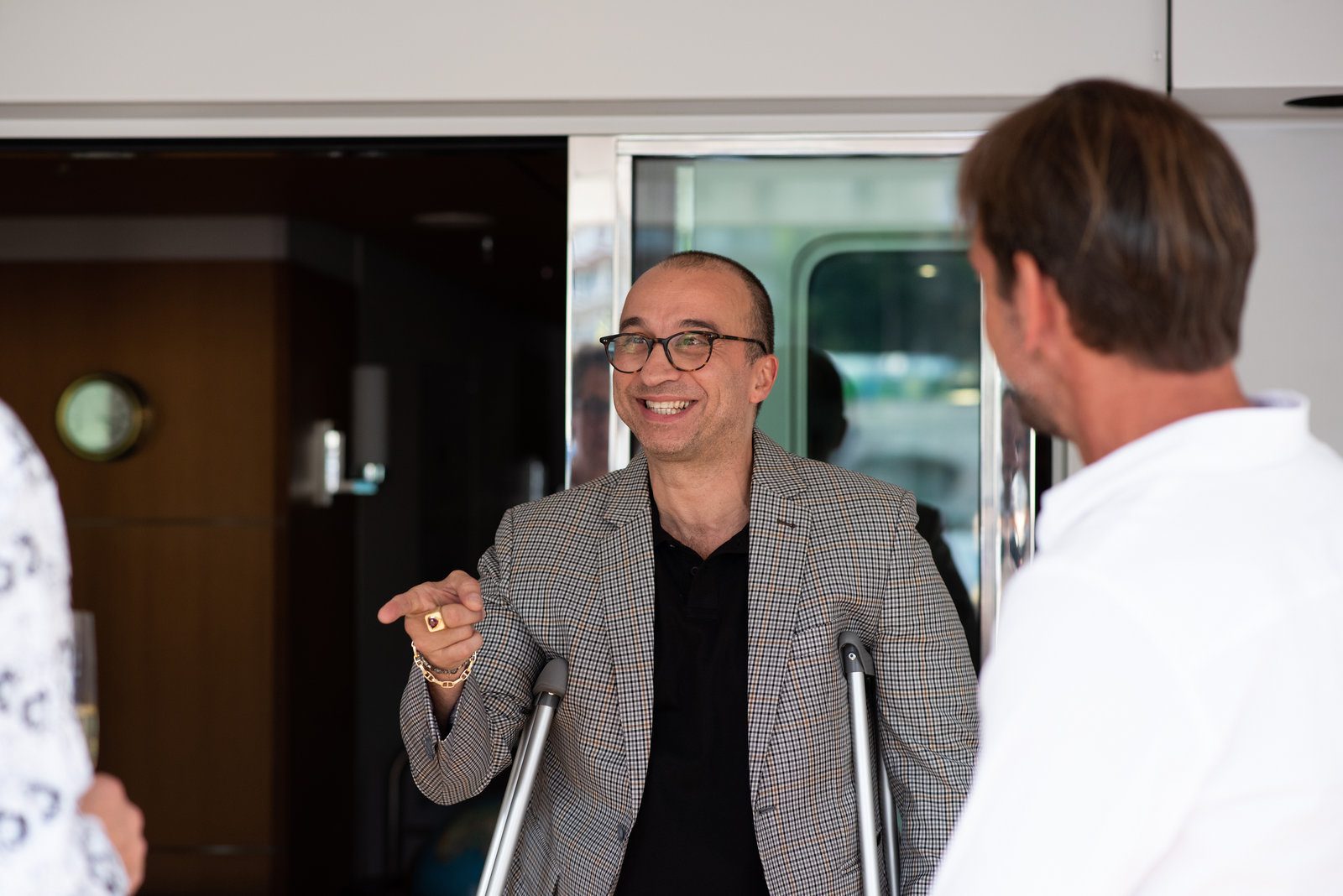 Unique view in event photography at a dynamic event