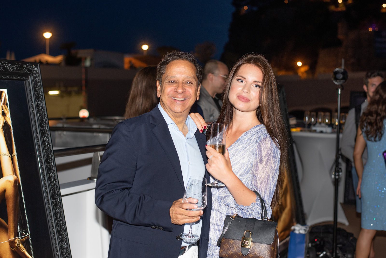 Vivid scene in event photography at a prestigious French forum