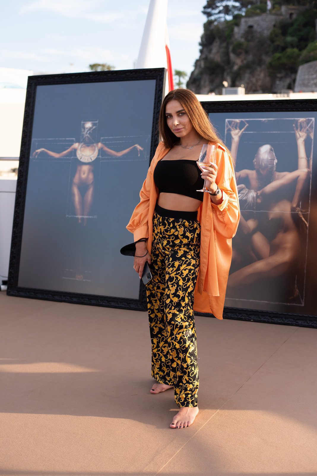 Unique viewpoint in event photography at a prestigious French forum