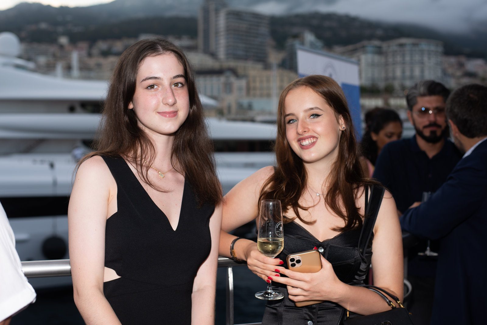 Charming scene in event photography at a vibrant French gathering