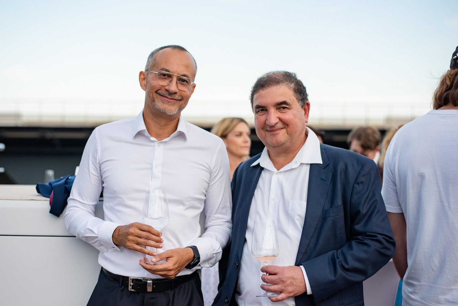 Chic style in event photography at a prestigious conference