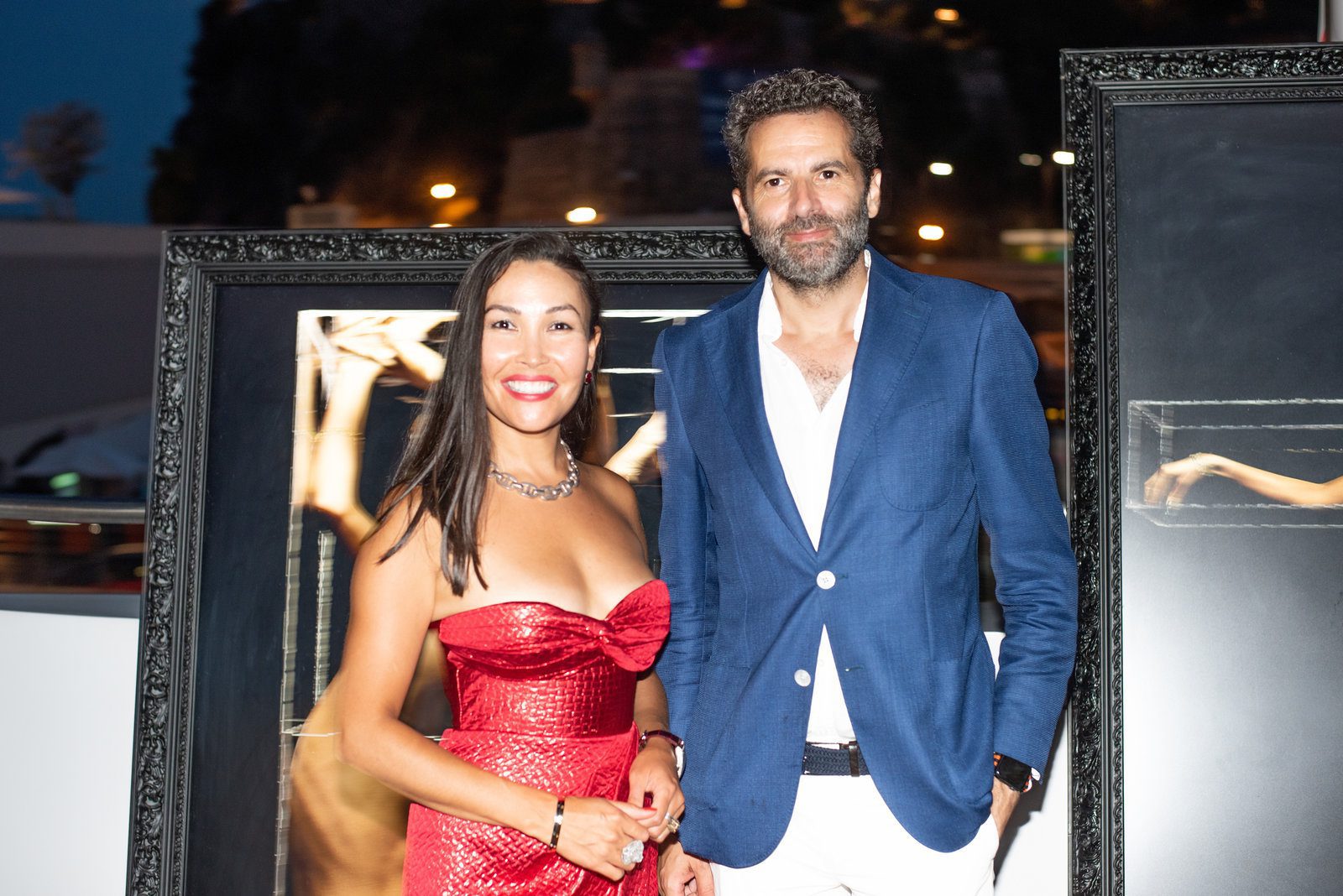 Vibrant moment in event photography at a vibrant French gathering