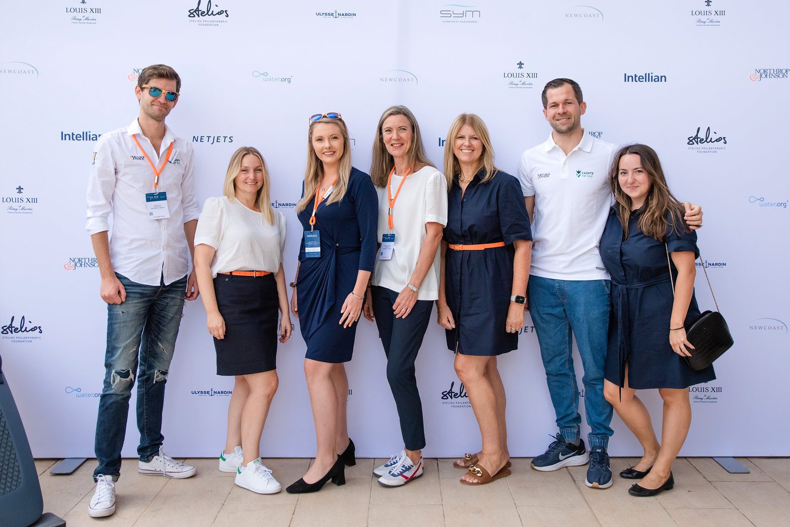 Bold vision in event photography at a vibrant yacht gathering