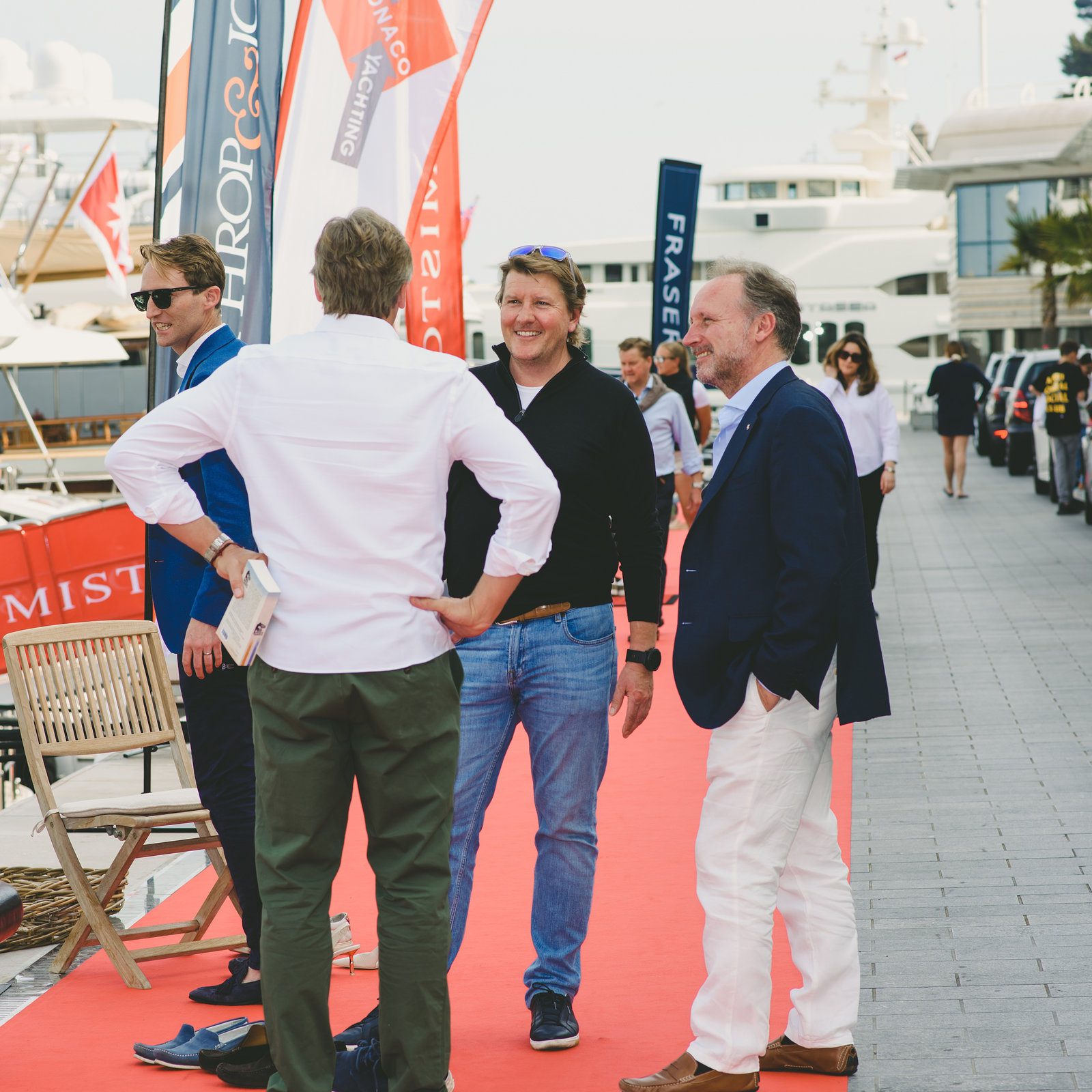 Poised grace in event photography at a glamorous French show