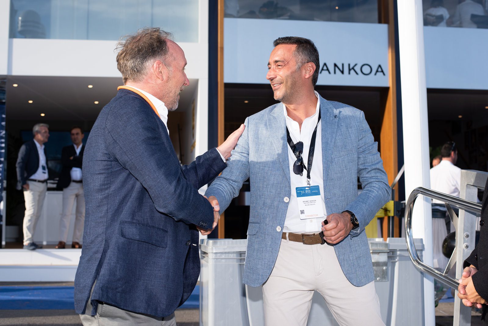 Bold shot in event photography at a glamorous French event