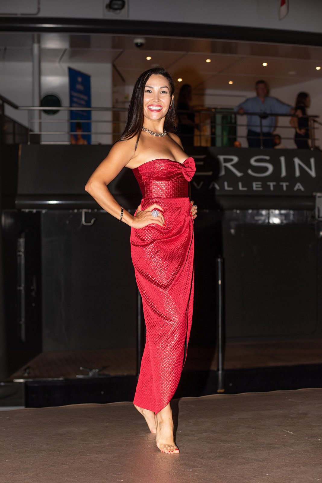 Memorable instant in event photography at a sophisticated event