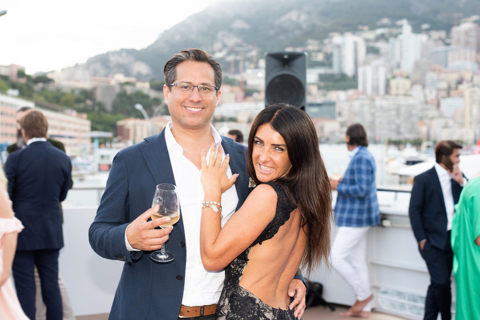 Vivid highlight in event photography at a notable conference