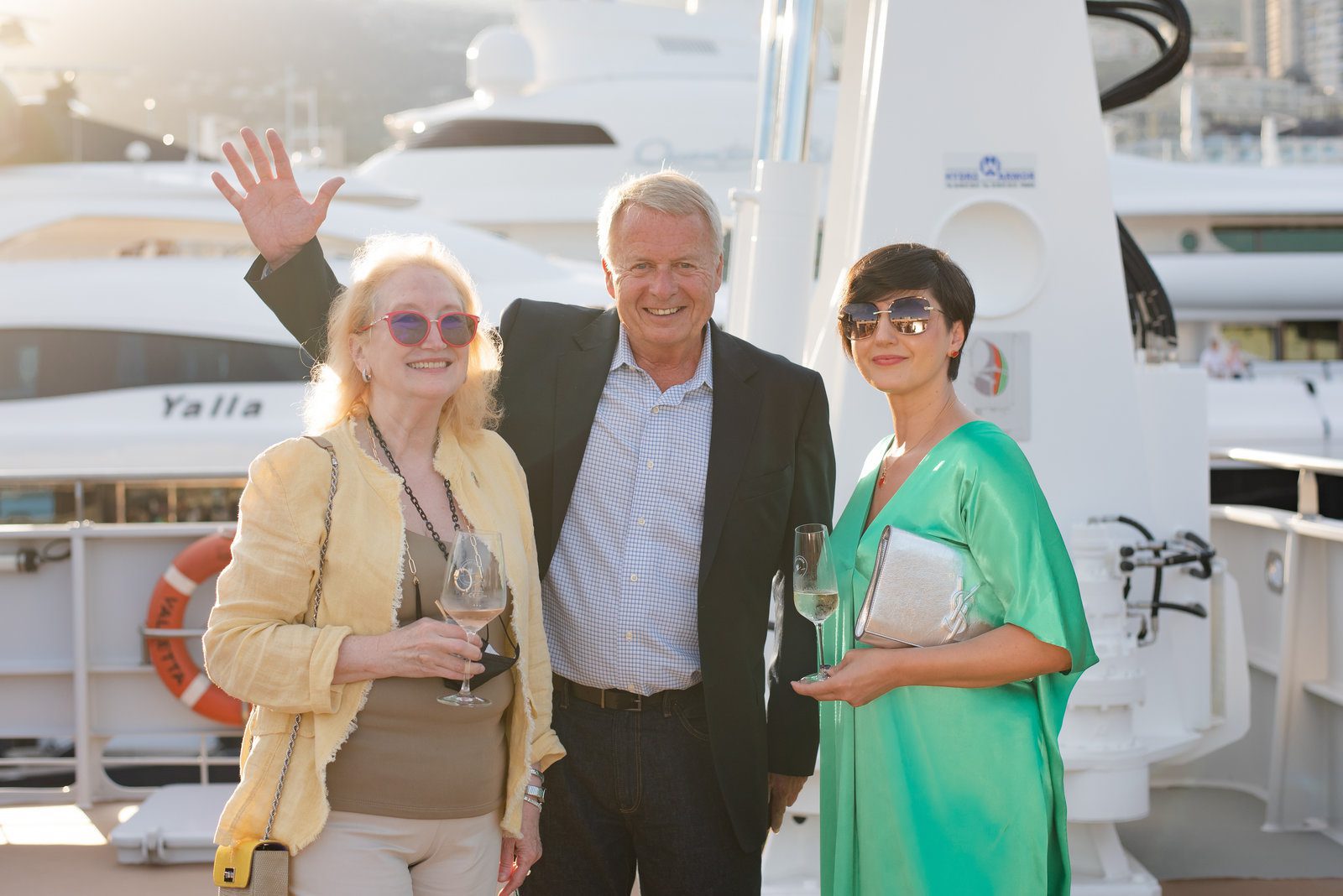 Bold shot in event photography at a prestigious French conference