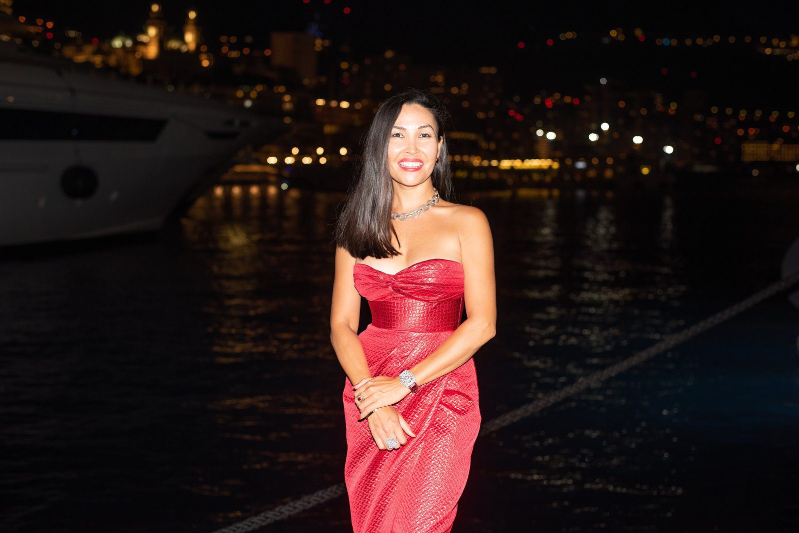 Bold shot in event photography at a prestigious French conference