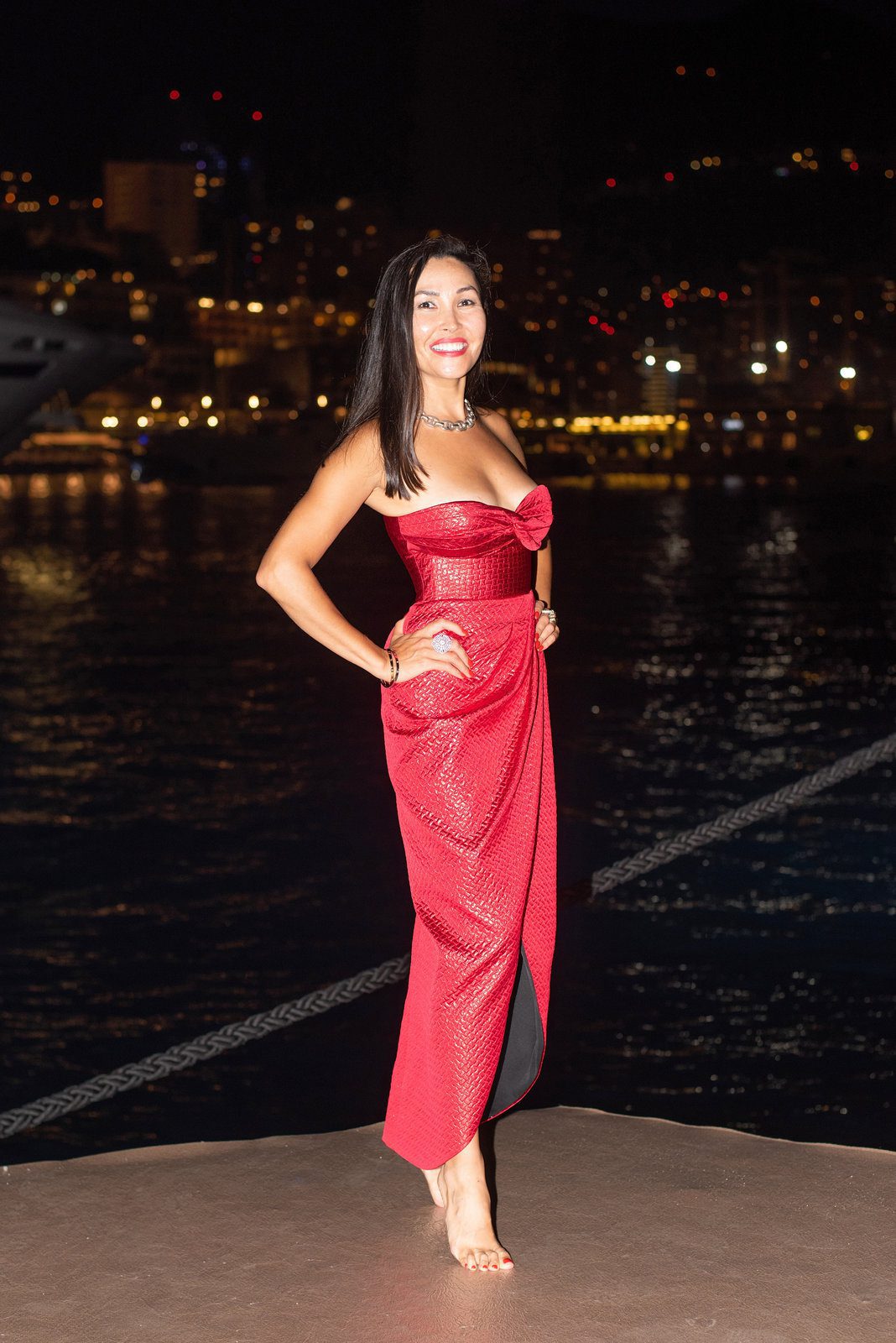 Bold shot in event photography at a prestigious French conference