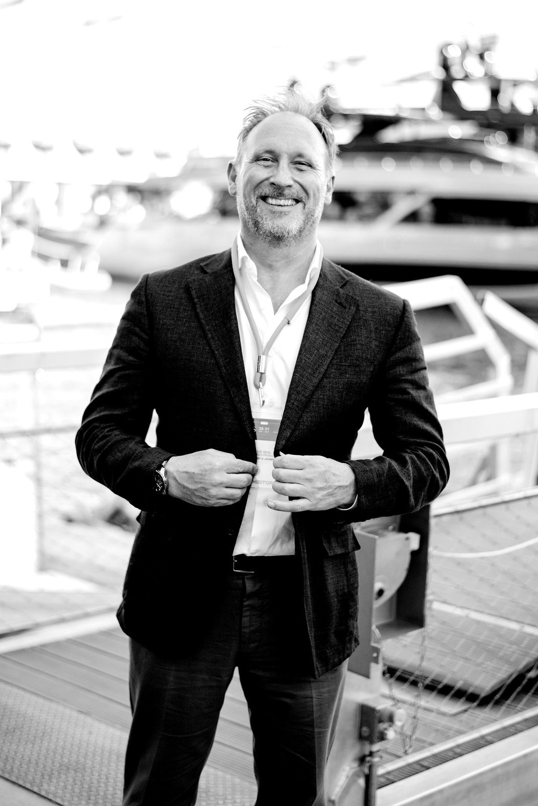 Spark of energy in event photography at a luxurious yacht show