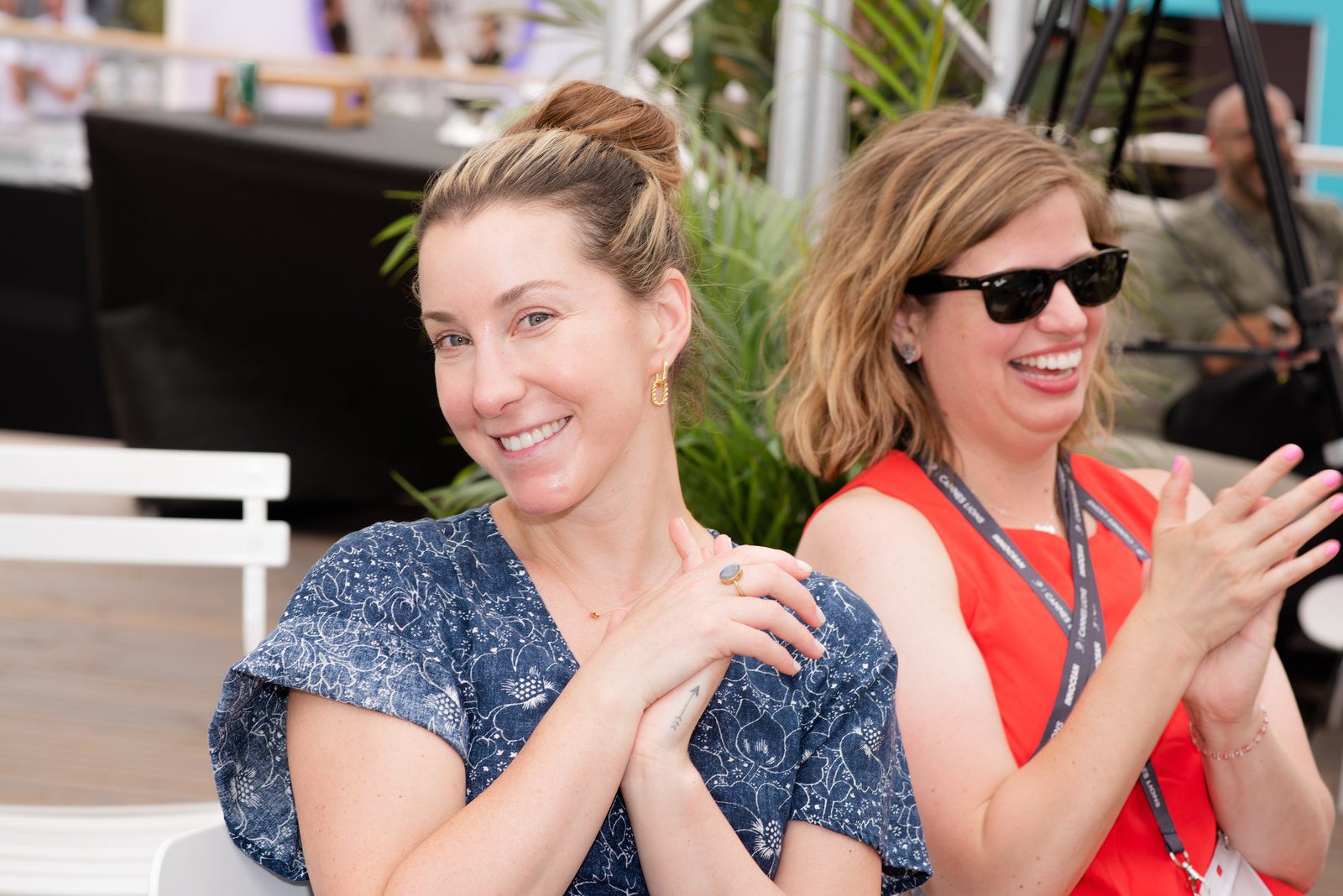 Vivid tone in event photography at a stylish French Riviera event