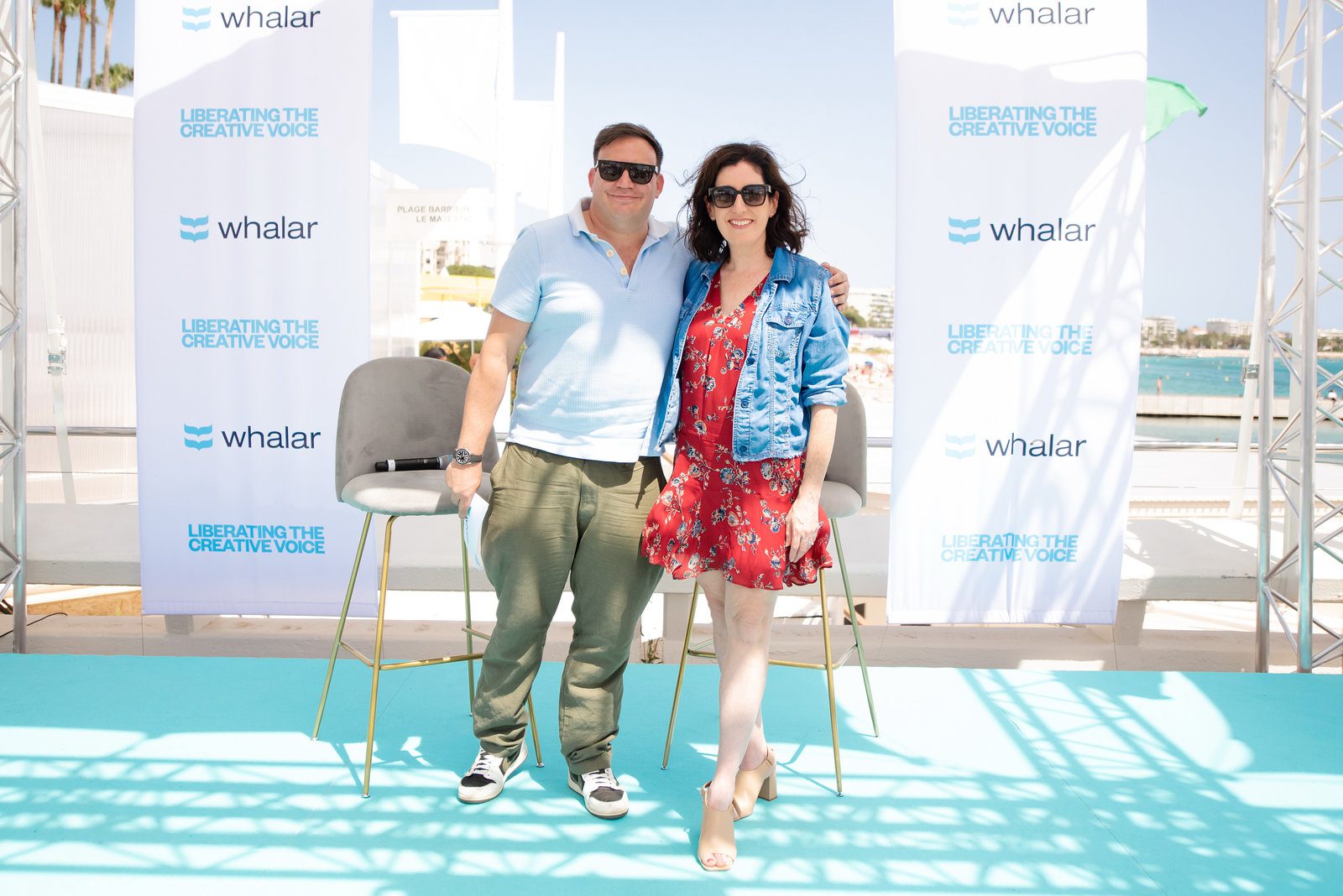 Bold shot in event photography at a glamorous coastal event