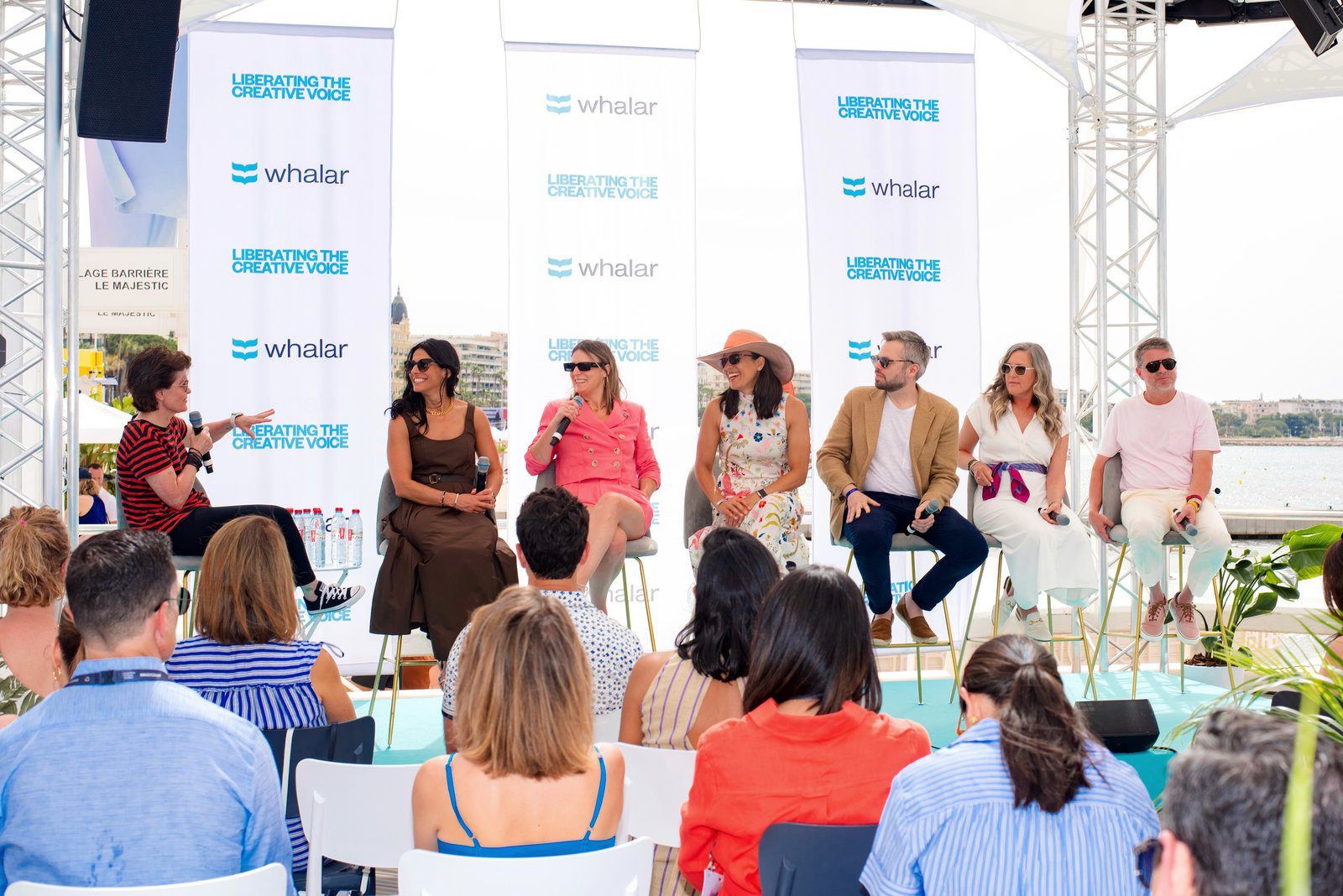 Chic style in event photography at a prestigious French Riviera event