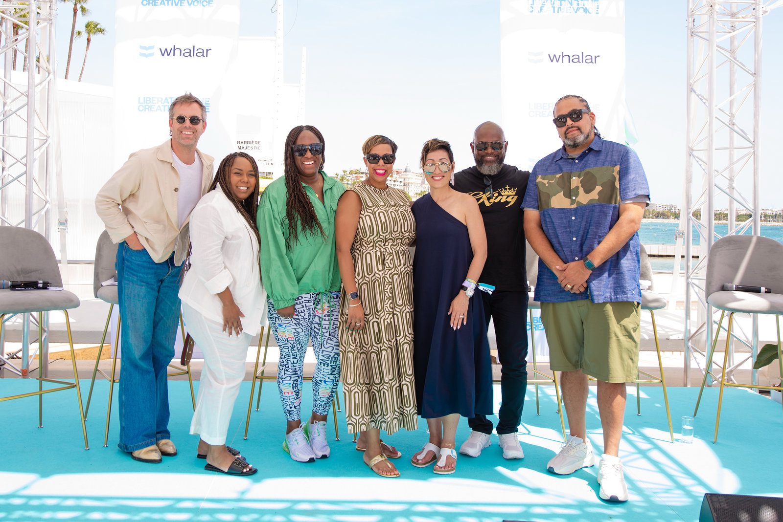 Artful frame in event photography at a prestigious coastal event