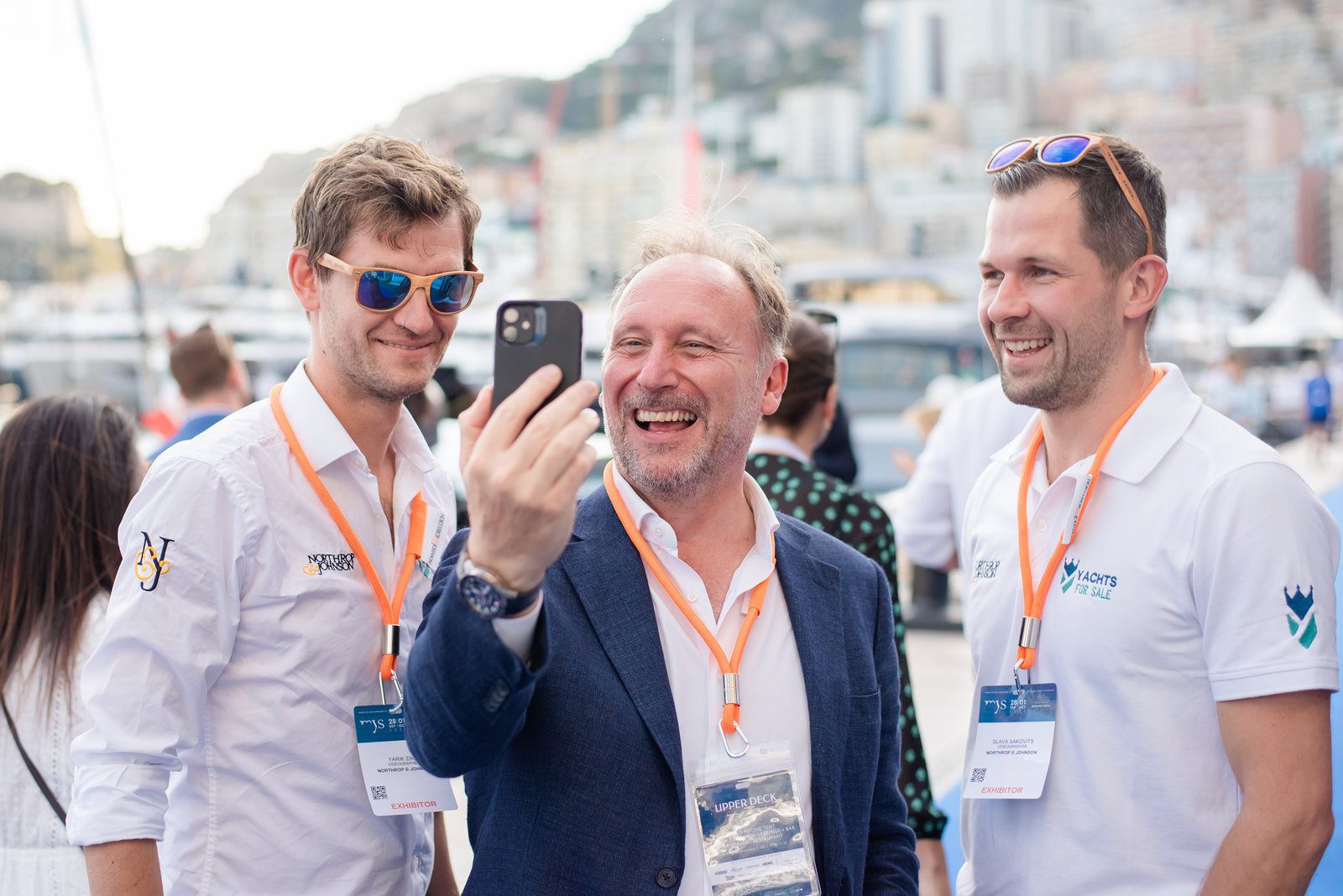 Passionate vibe in event photography at a vibrant yacht show