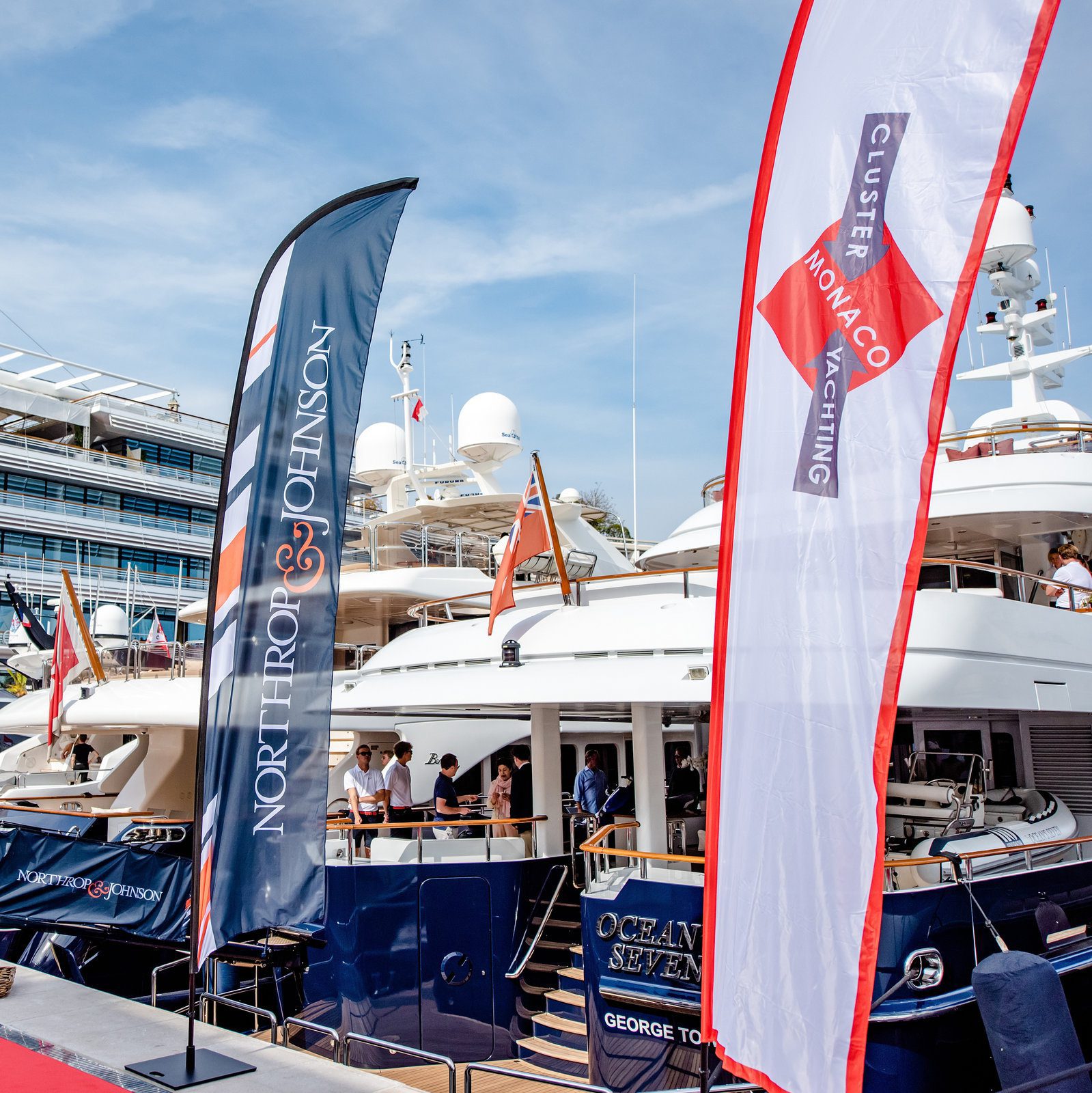 Grand moment in event photography at a vibrant yacht gathering