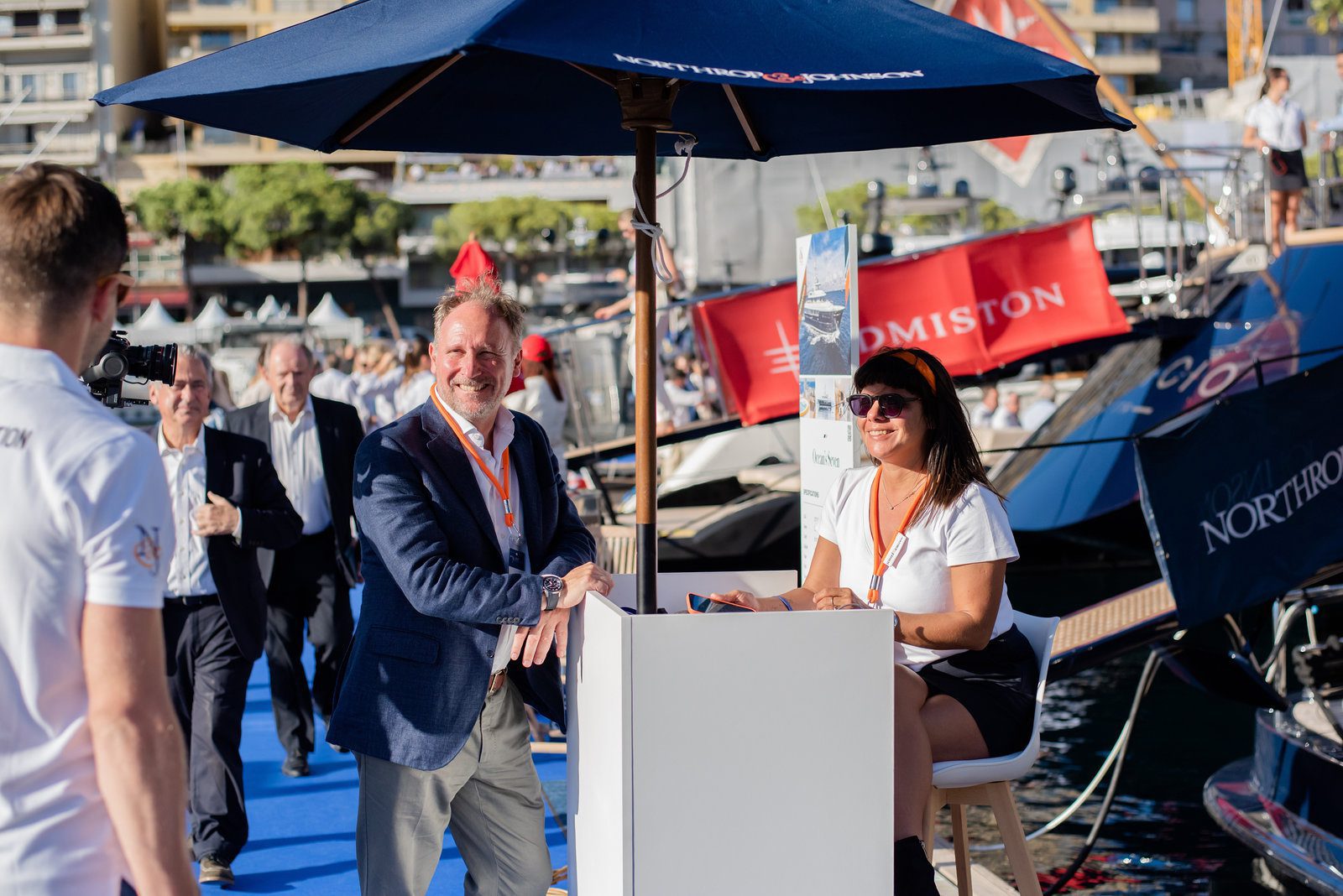 Intense capture in event photography at a prestigious French gathering