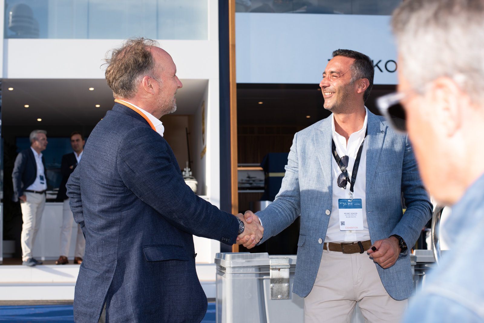 Zealous spirit in event photography at a luxurious yacht gathering