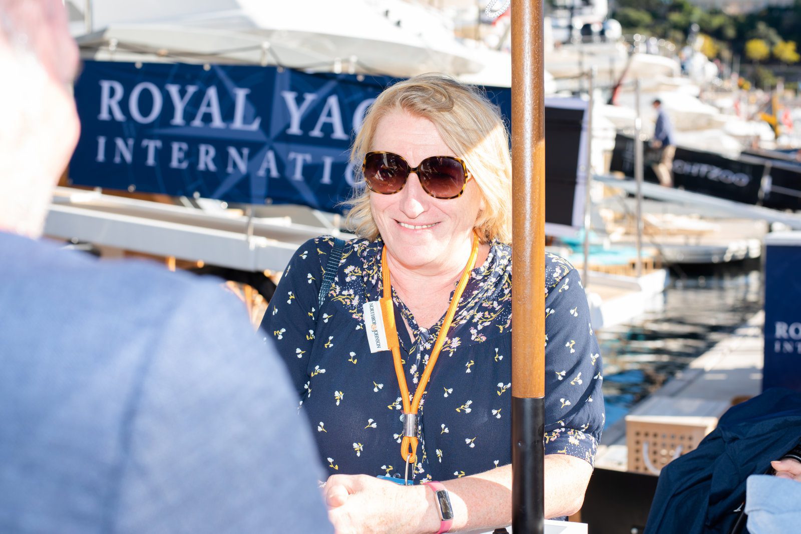 Glitzy scene in event photography at a prestigious French event