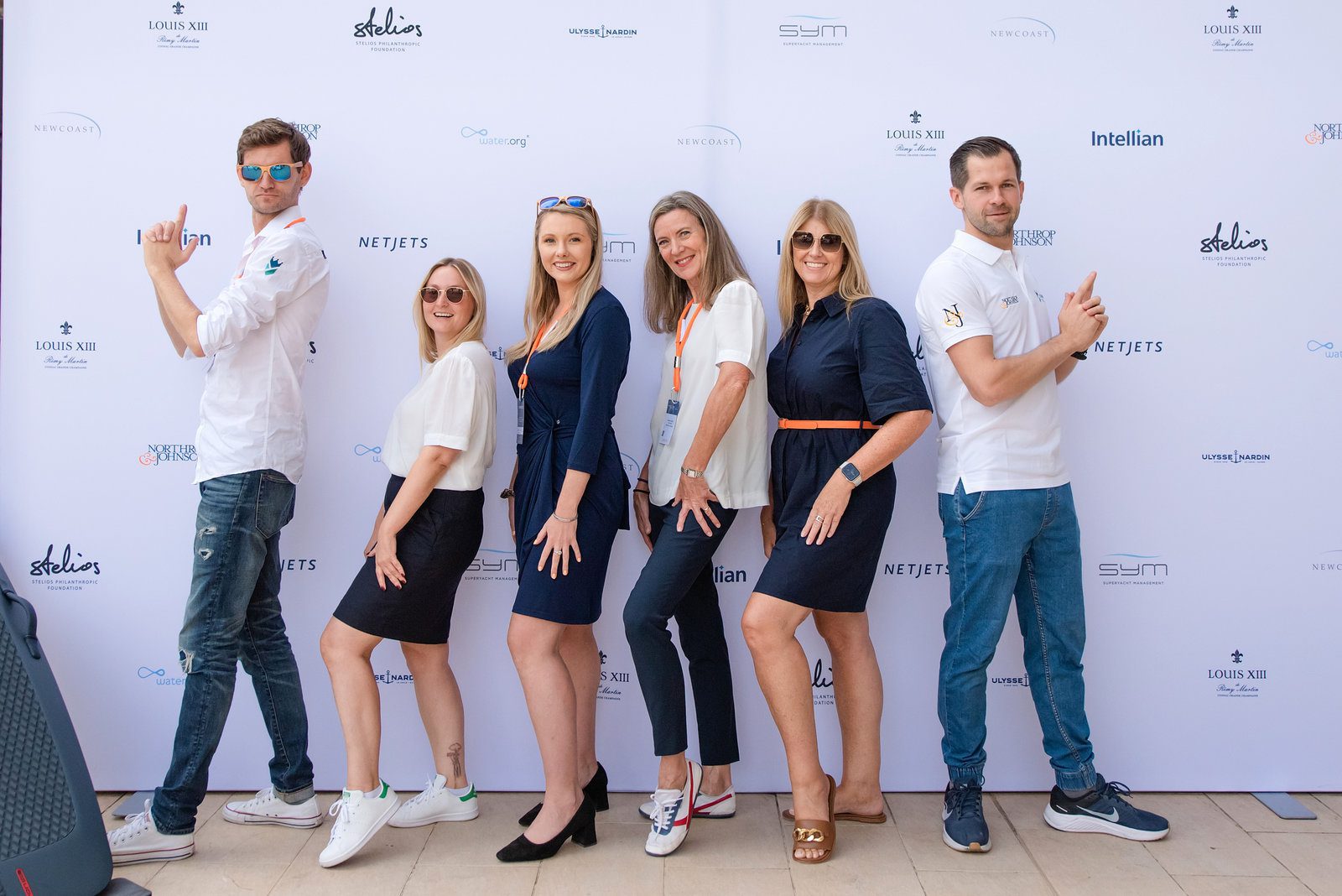 Artful composition in event photography at a vibrant yacht gathering