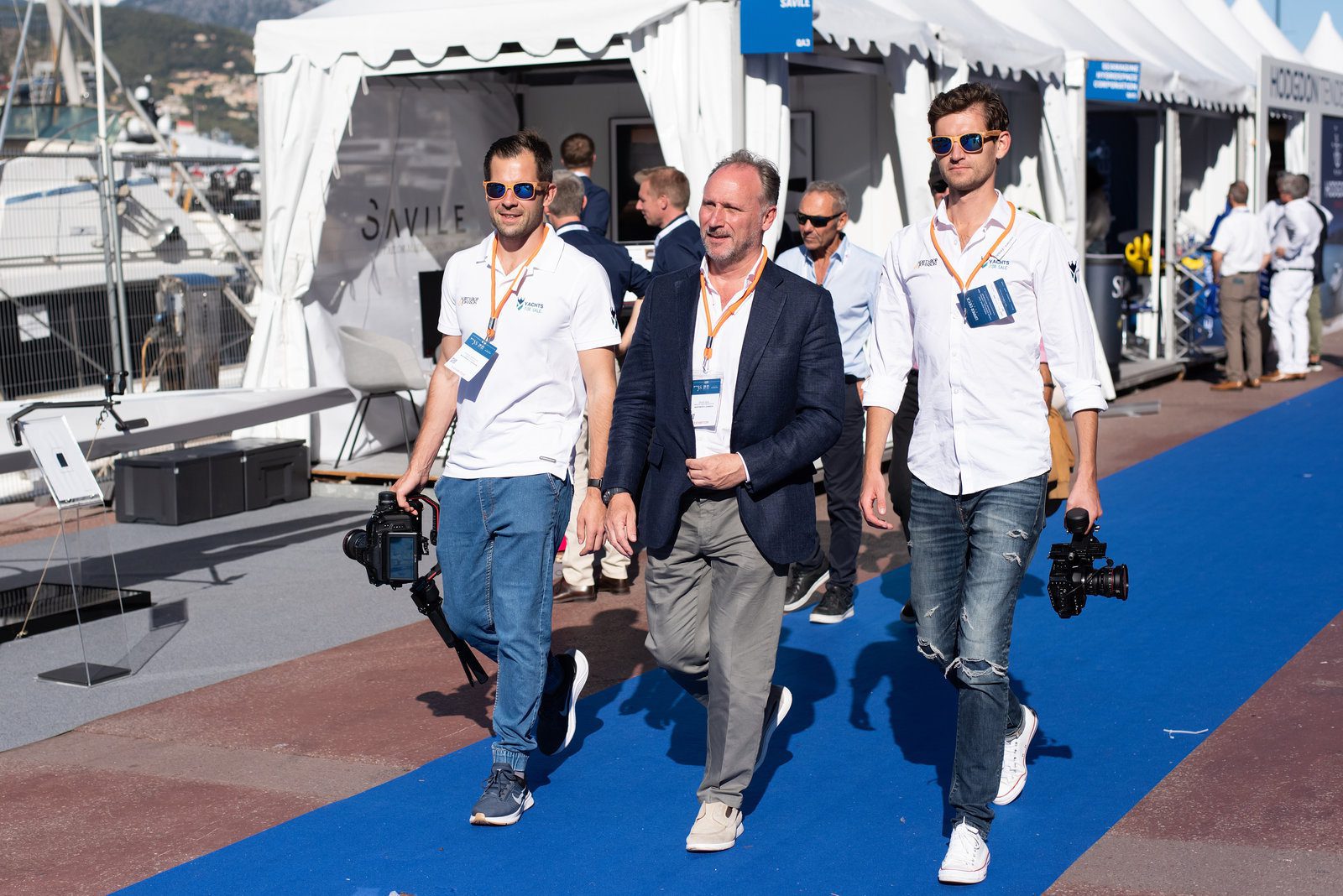 Unique viewpoint in event photography at a luxurious French event