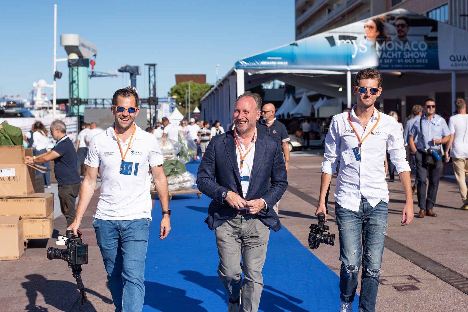 Lively vibe in event photography at a prestigious French gathering