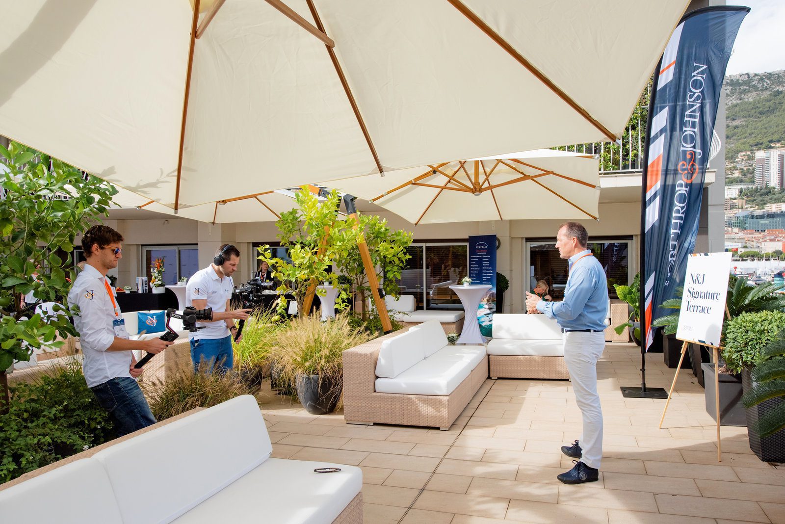 Lively vibe in event photography at a prestigious French gathering