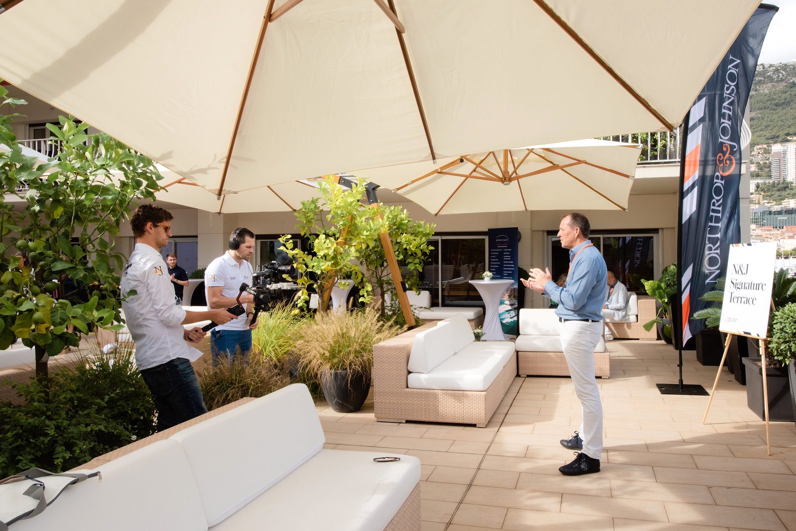 Lively vibe in event photography at a prestigious French gathering