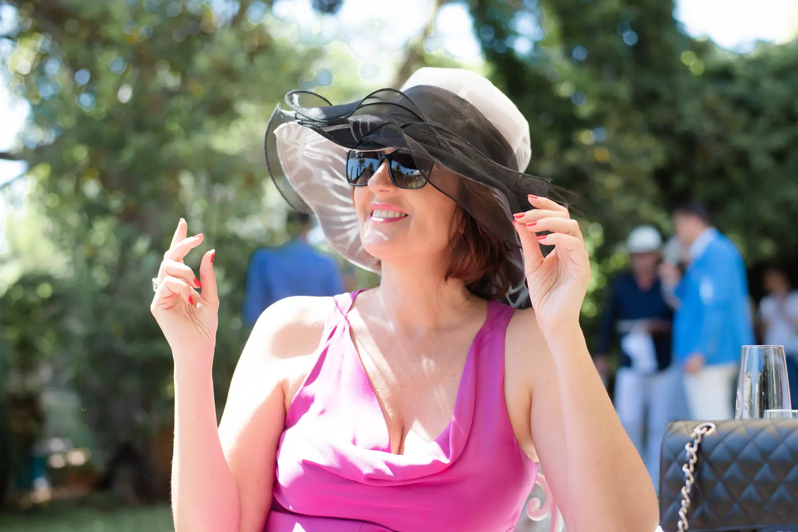 Charming composition in event photography at a high-profile event