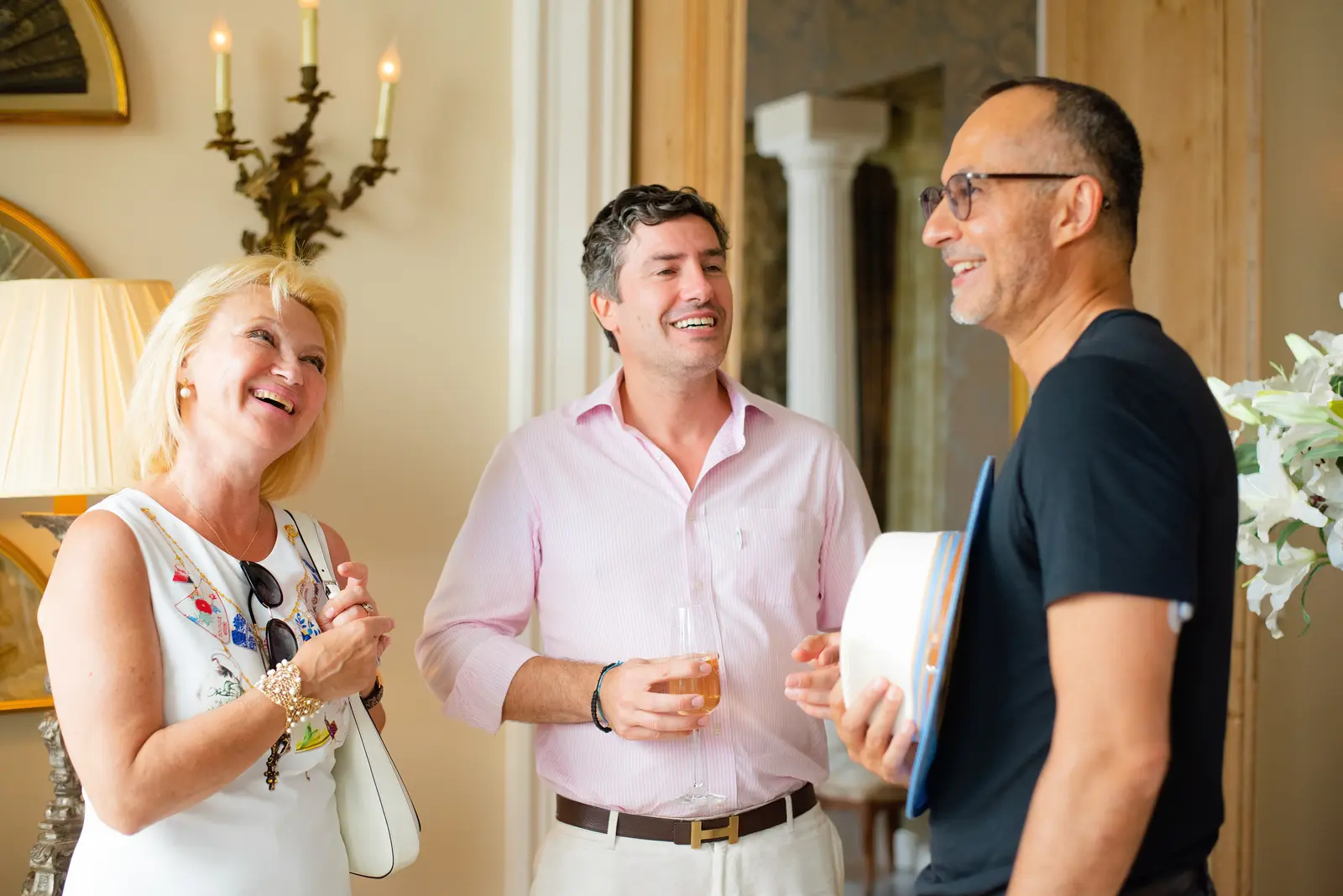 Vibrant moment in event photography at a prestigious conference