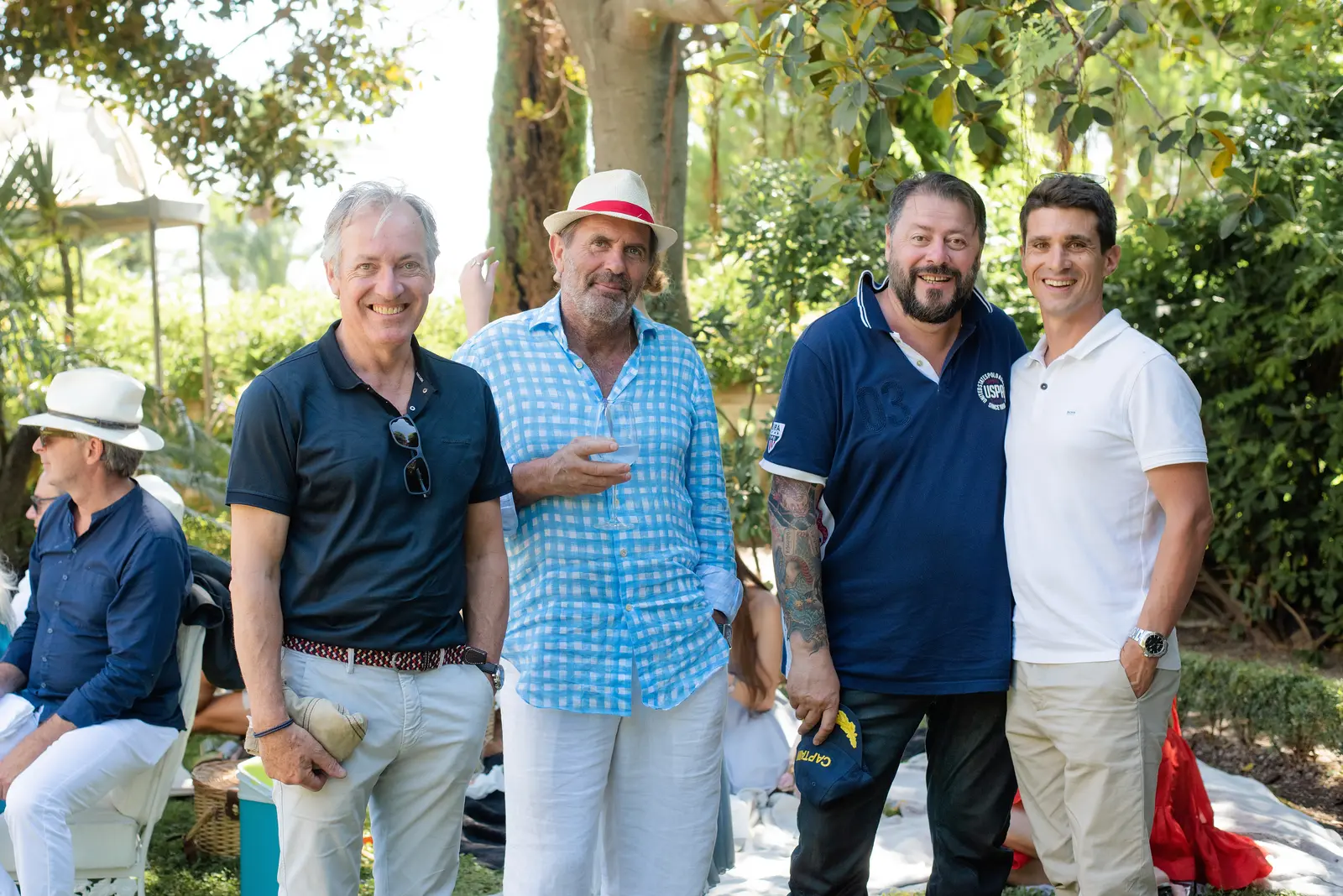 Stylish frame in event photography at a prestigious gathering