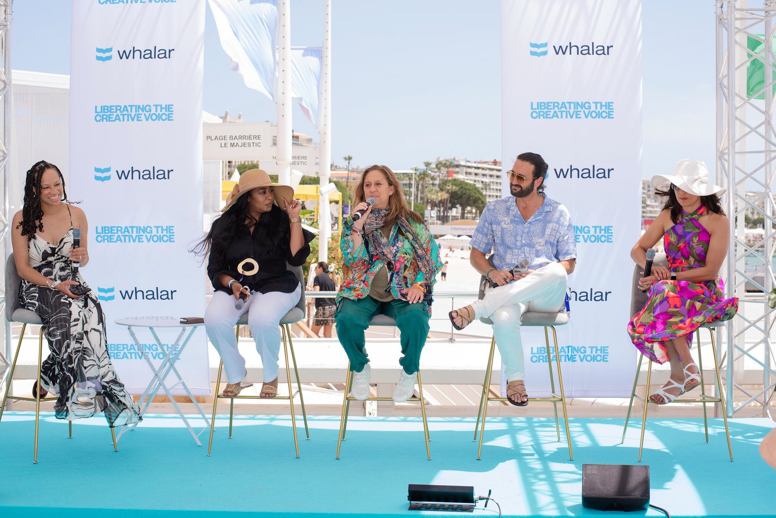 Elegant ambiance in event photography at a glamorous coastal event