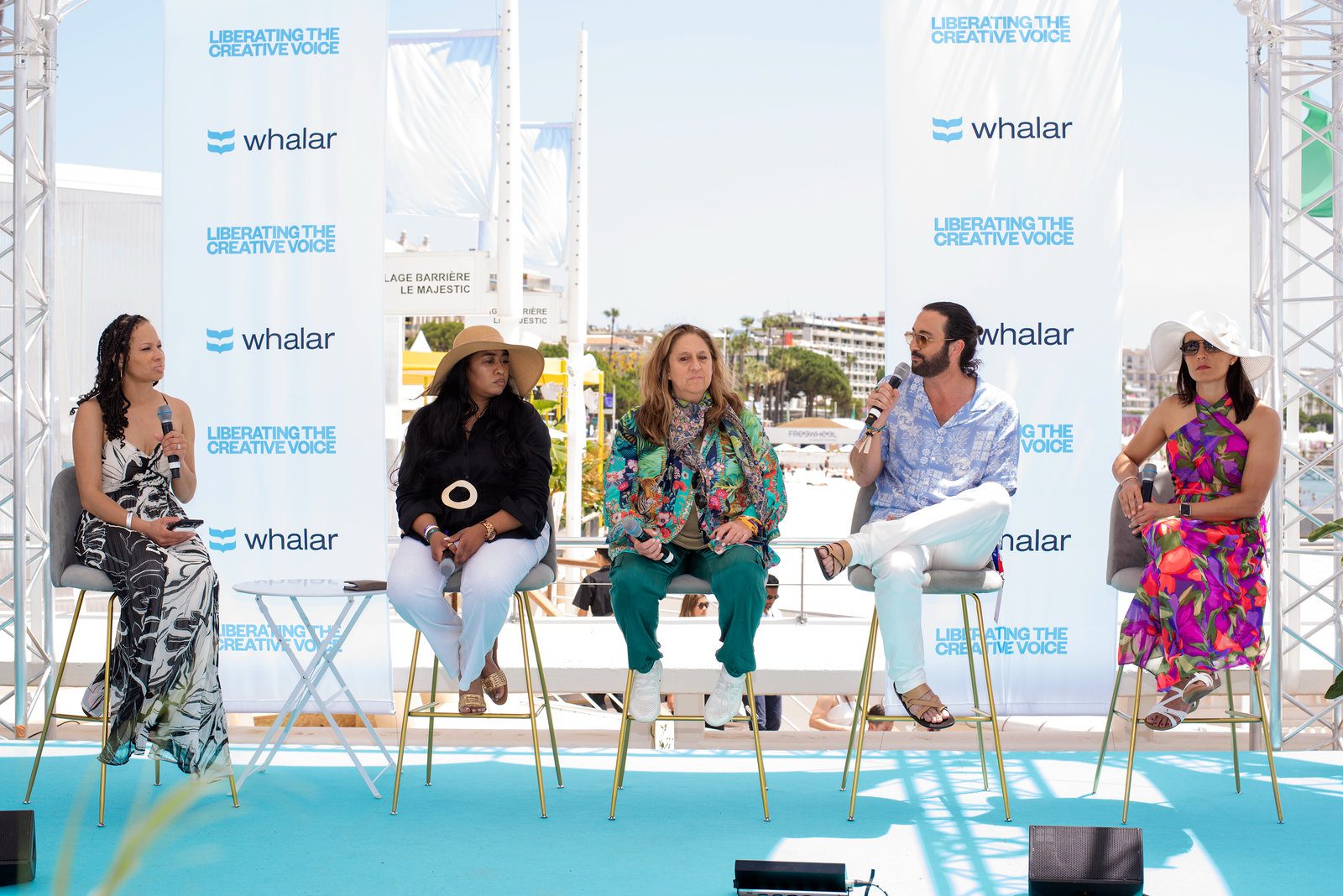 Dynamic energy in event photography at a luxurious coastal event