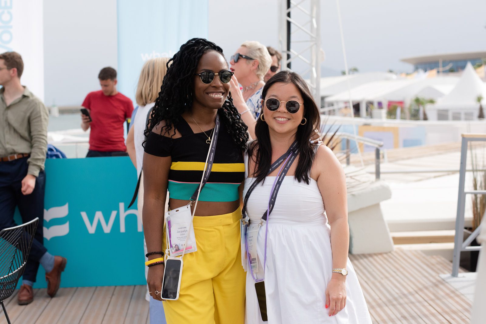 Dynamic energy in event photography at a vibrant coastal event