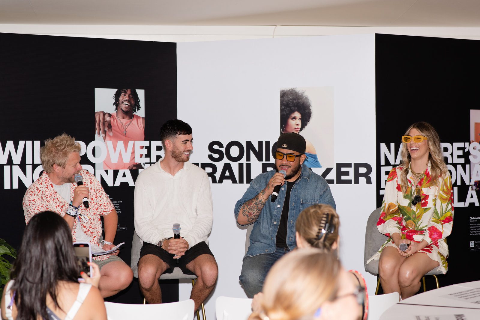 Dazzling scene in event photography at a vibrant Riviera gathering