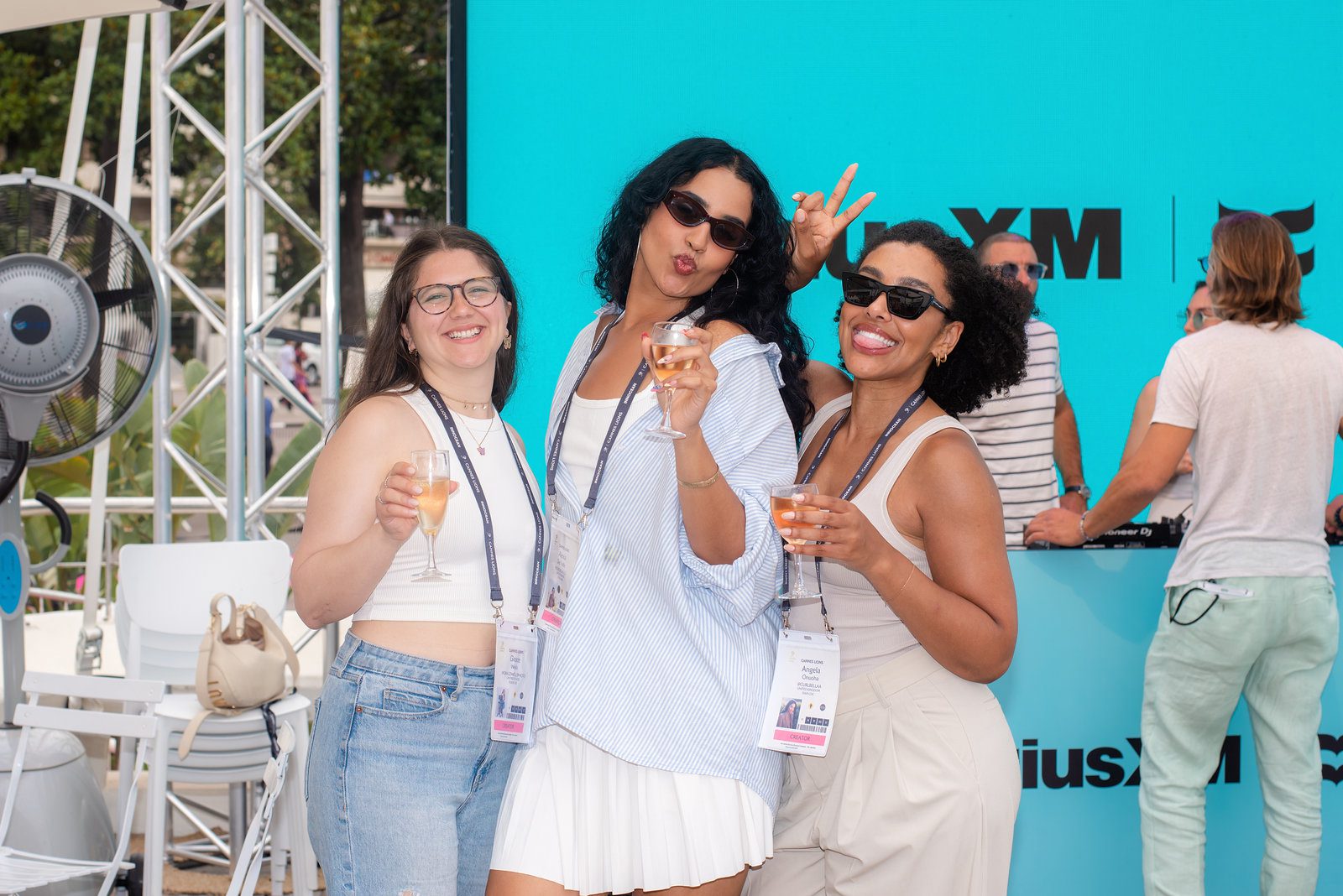 Charming scene in event photography at a luxurious Riviera gathering